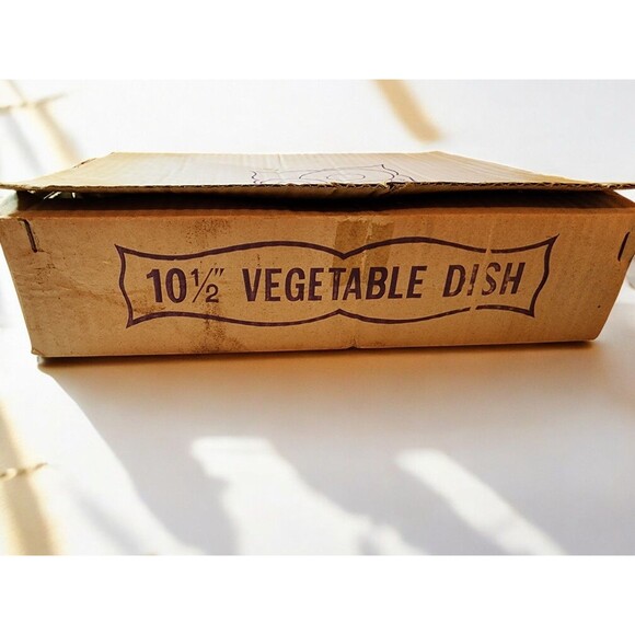 Royalton China Japan Island Gold 10.5” Vegetable Dish – NOS Boxed - Picture 9 of 11